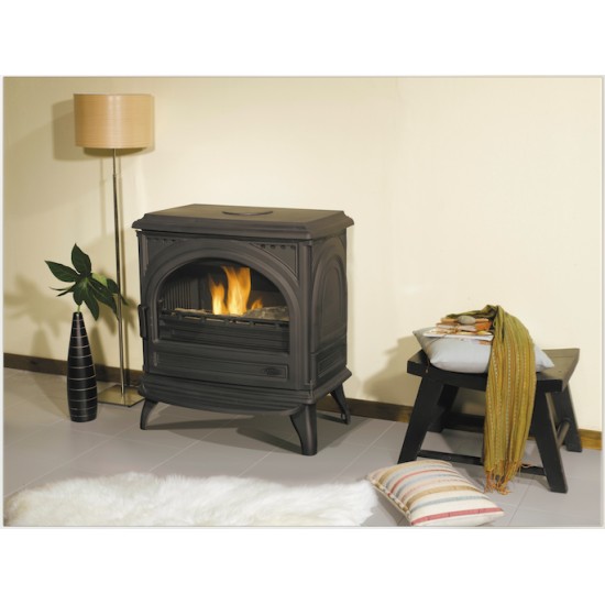 Poêle à Bois GODIN SECLIN Anthracite 7 kW