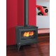 Poêle à Bois GODIN CUBE Anthracite 7 kW