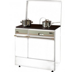Fourneau - Cuisinière GODIN Bois ARPEGE Blanc 11 kW