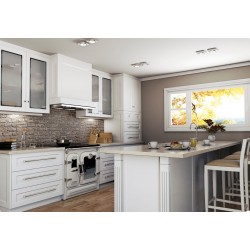 Cuisinière Bois LACUNZA CLASICA 7 Crème 10 kW