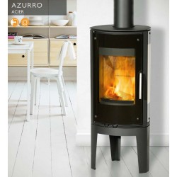 Poêle à Bois FIREPLACE AZZURO Acier 5 kW