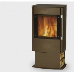 Poêle à Bois FIREPLACE DIAMANT Acier Marron 7 kW