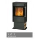 Poêle à Bois FIREPLACE DIAMANT Acier Noir 7 kW