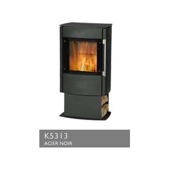 Poêle à Bois FIREPLACE DIAMANT Acier Noir 7 kW