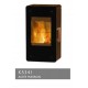 Poêle à Bois FIREPLACE MITO Acier Marron 6 kW