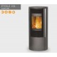 Poêle à Bois FIREPLACE ETOILE 102 Acier Gris 5 kW