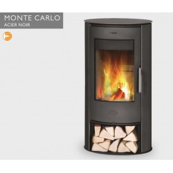 Poêle à Bois FIREPLACE MONTE CARLO Acier Noir 5 kW