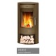 Poêle à Bois FIREPLACE MONTE CARLO Acier Marron 5 kW