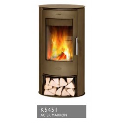 Poêle à Bois FIREPLACE MONTE CARLO Acier Marron 5 kW
