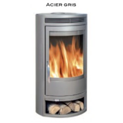 Poêle à Bois SYLVATIKA SIMO 8 Acier Gris 8 kW