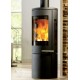 Poêle à Bois SYLVATIKA VOLDA 7 Acier Noir 10 kW