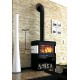 Poêle à Bois LACUNZA TITANIUM 703 Noir Inox 10 kW