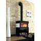 Poêle à Bois LACUNZA TITANIUM 703 Noir Noir 10 kW