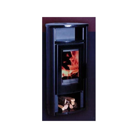 Poêle à Bois VALMON ALPHA Noir 7 kW