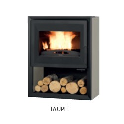 Poêle à Bois SUPRA KOBALTE Taupe 9 kW