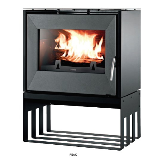 Poêle à Bois SUPRA PEAK Noir 9 kW