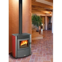 Poêle à Bois ARCE CAMINETTO 50 S Cuir FALCI 13 kW