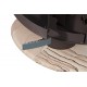 Poêle à Bois ROMOTOP STROMBOLI N 04 Corps Chocolat Habillage Grès 9 kW