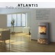 Poêle à Bois Cheminée FRANCO BELGE ATLANTIS Acier 9 kW