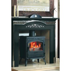 Poêle à Bois Fonte FRANCO BELGE LIMOUSIN Noir 10 kW