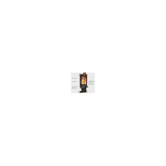 Poele a bois Fireplace Monte carlo