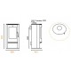 Poele a bois Fireplace Monte carlo