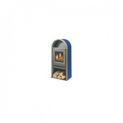 Poêle à Bois SUPRA OSLO 25 Bleu 7 kW