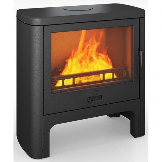 Poêle à Bois DEVILLE POLARIS Noir 8 kW