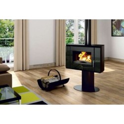 Poêle a Bois SUPRA ROCKSCREEN Noir 10 kW