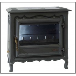 Poêle à Bois GODIN REGENCE Anthracite 6,5 kW
