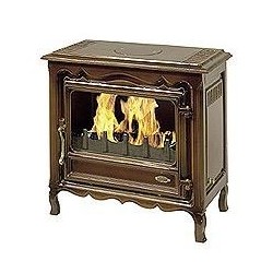 Poêle à Bois GODIN REGENCE Brun 6,5 kW
