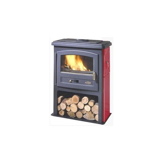 Poêle à Bois GODIN ECO Anthracite + Porte Latérale + Niche 10 kW