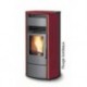 Poêle à Granulés PALAZZETTI ECOFIRE TIZZY Bordeaux 6 kW