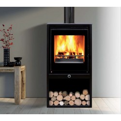 Poêle à Bois DEVILLE MERCURE 50 Noir 7 kW