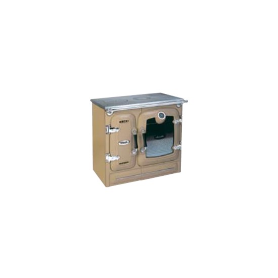 CUISINIERE A BOIS MERVILLE CARAMEL 4341001L FRANCO BELGE