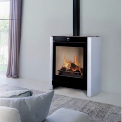 Poêle à Bois DEVILLE JASPE Gris 12 kW