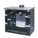 CUISINIERE A BOIS MERVILLE NOIRE 4341101Y FRANCO BELGE