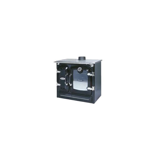 CUISINIERE A BOIS MERVILLE NOIRE 4341101Y FRANCO BELGE