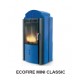 Poêle à granules PALAZZETTI ECOFIRE CLASSIC Mini Bleu 8 kW