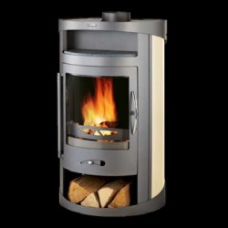 Poêle à bois SUPRA ONTARIO 3 03 Ivoire 8 kW