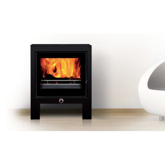 Poêle à Bois DEVILLE MERCURE 55 Noir 7 kW