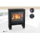 Poêle à Bois DEVILLE MERCURE 55 Noir 7 kW