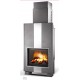 Cheminée SUPRA ARAVIS 07 Inox 11 kW