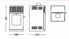Poêles à granules Fireplace Gravio (sans électricité) – Image 2