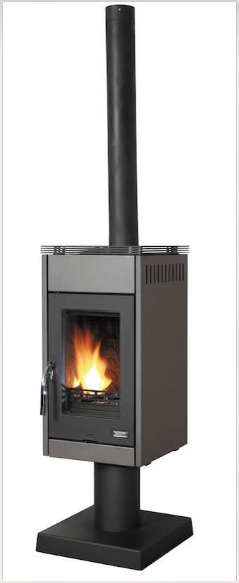 Poêles à Bois GODIN LAMTA Anthracite 8 kW