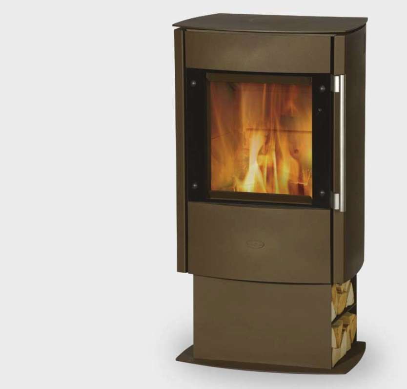 Poêle à Bois FIREPLACE DIAMANT Acier Marron 7 kW
