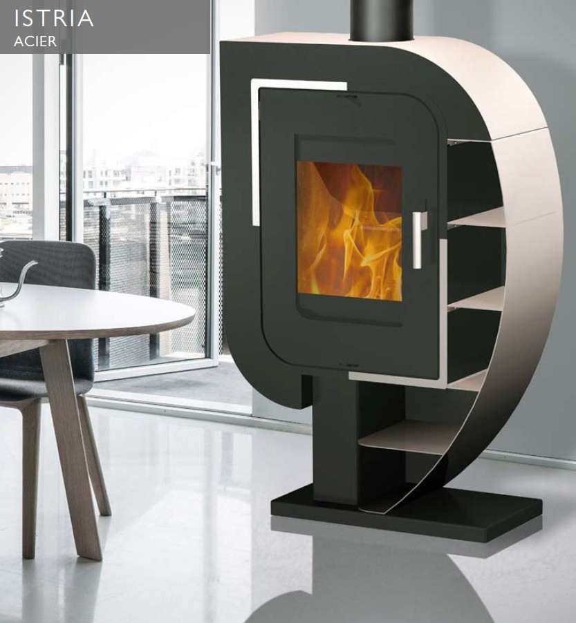 Poêle à Bois FIREPLACE ISTRIA Acier 6 kW