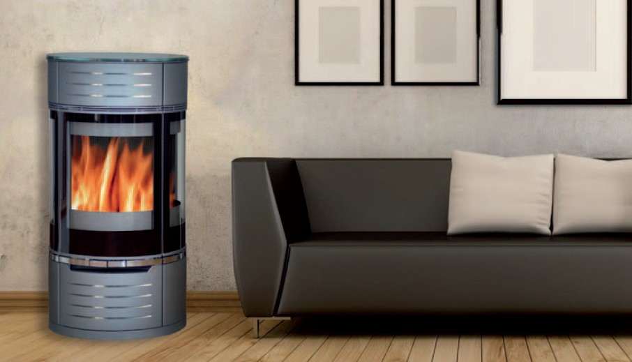 Poêle à Bois SYLVATIKA ARDAL 7 Acier Noir 7 kW