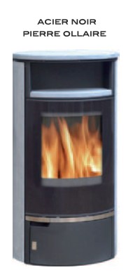 Poêle à Bois SYLVATIKA ATLANTIK Pierre Ollaire 5 kW
