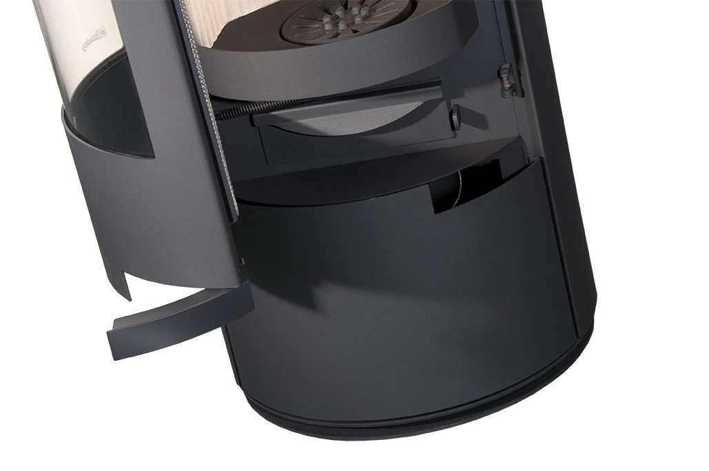 Poêle à Bois ROMOTOP LUANCO 01 Céramique Blanche 8 kW